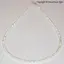 Colier perle de cultura albe neuniforme 3mm