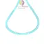 Colier turcoaz bleu sfere fatetate 4mm