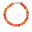 Bratara carneol orange sfere 8mm