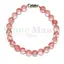 Bratara cuart cherry sfere 8mm