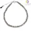 Bratara labradorit discuri 3mm si argint 925