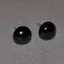 Cercei cu surub onix semisfere 8mm
