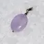 Pandantiv ametist lavanda oval 20mm
