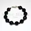 Bratara onix negru sfere fatetate 12mm