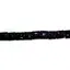 Colier onix negru patrat 13mm