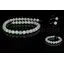 Set amazonit sfere 10mm
