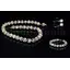 Set jasp dalmatian sfere 10mm