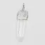 Pandantiv cristal de stanca cu montura spirala 50mm