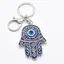 Breloc talisman cu Mana Fatimei (Hamsa) si Ochiul lui Horus, model 1