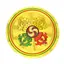 Abtibild Feng Shui Dublu Dorje - 6cm