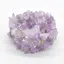 Bratara ametist lavanda chipsuri pe elastic