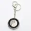 Breloc amuleta Feng Shui Yin Yang cu strasuri, model 2