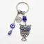 Breloc talisman cu bufnita si Ochiul lui Horus, model 2
