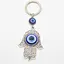 Breloc talisman cu Mana Fatimei (Hamsa) si Ochiul lui Horus, model 2