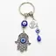 Breloc talisman cu Mana Fatimei (Hamsa) si Ochiul lui Horus, model 3