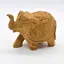 Elefant sculptat manual in lemn, India, mic - 7,5cm