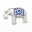 Magnet elefant cu ochi protectori 5cm