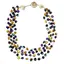 Colier sidef multicolor cu 4 randuri - model 2