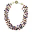 Colier sidef multicolor cu 4 randuri - model 4