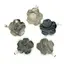 Pandantiv calcedonie druzy floare 32mm