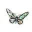 Brosa / Pandantiv fluture scoica abalone, model 3
