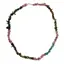 Colier turmalina multicolor chipsuri 6-7mm