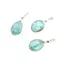 Pandantiv larimar cu montura argint 925