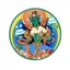 Abtibild Feng Shui Tara Verde 6cm - 2020