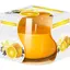 Lumanare parfumata Bispol cu pahar tip bol - Vanilla Orange