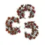 Brosa carneol si metal antichizat 48mm