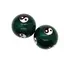 Set 2 bile pentru relaxare cu Yin Yang - Verzi, 42mm