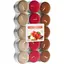 Set 30 pastile lumanari parfumate Bispol - Apple Cinnamon
