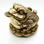 Statueta Feng Shui Broasca raioasa din bronz - 13cm