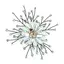 Brosa floare crosetata si sidef 100mm