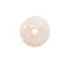 Pandantiv piatra pi donut cuart roz 30mm