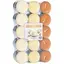 Set 30 pastile lumanari parfumate Bispol - Vanilla Cupcake