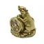 Statueta Feng Shui Sobolan cu moneda si broasca - 6,5cm