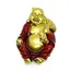 Magnet din rasina Buddha vesel cu sac de bani 7cm