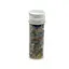 Sticla cu cristale naturale mix, mica - 4cm, model 2