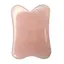 Piatra Gua Sha din Cuart roz pentru masaj - 8cm, model 2