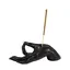 Suport ardere betisoare parfumate - mana neagra 11cm