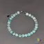 Bratara larimar sfere 6mm si argint 925