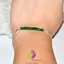 Bratara Therapy onix verde discuri mici si argint 925