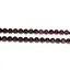 Colier granat sfere 6mm