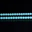 Colier turcoaz bleu sfere fatetate 6mm