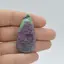 Cabochon rubin in zoisit 45x22x6mm A39