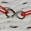 Bratara charm argint 925 infinit 14mm