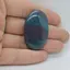 Cabochon rubin in kianit 40x24x7mm A8