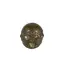 Statueta Feng Shui Cap Buddha cu 4 fete in bronz - 4,5cm