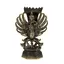 Statueta Feng Shui Vishnu pe Pasarea Garuda din bronz - 20cm